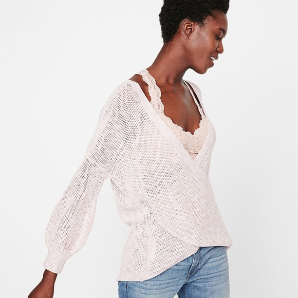 express wrap sweater
